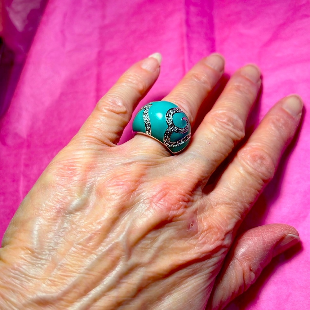 Vintage Stunning Cocktail/Statement Ring Size 6